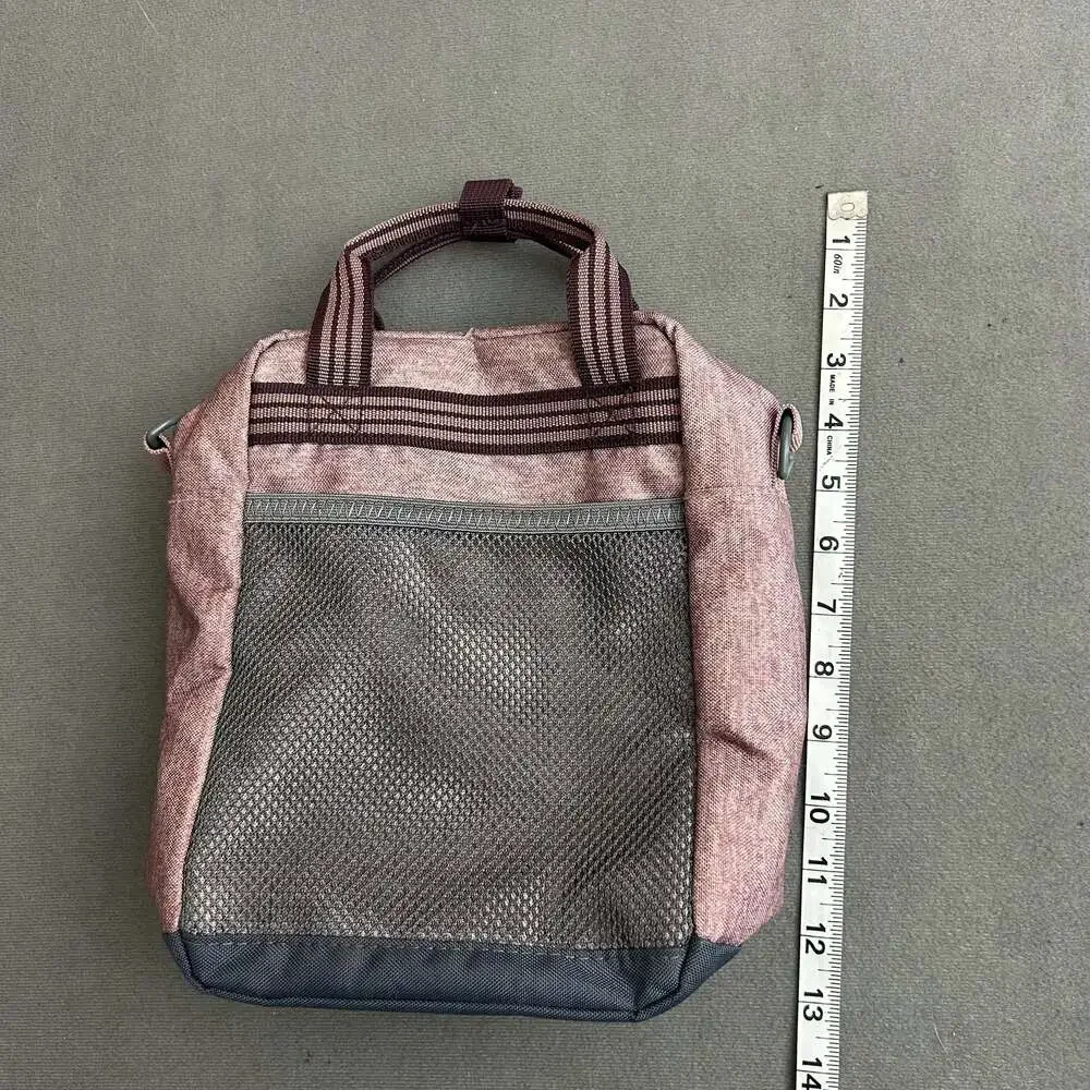 Adidas Squad Insulated Lunch Bag in Purple and Rose Gold